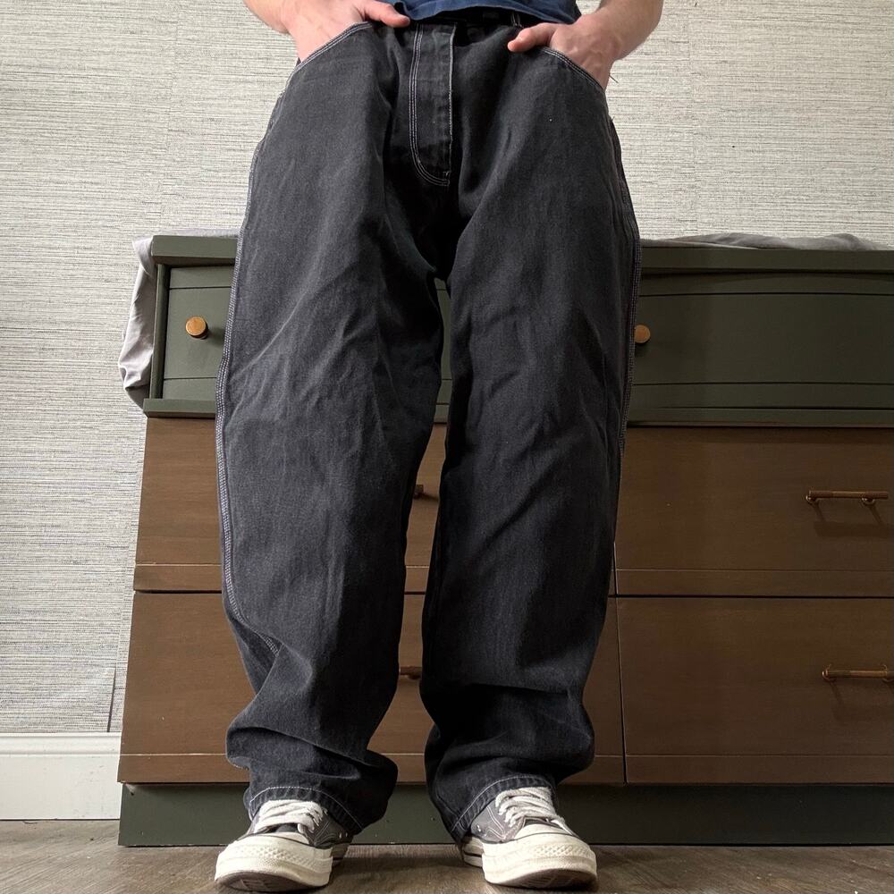 Vintage Iber Black Baggy Jeans